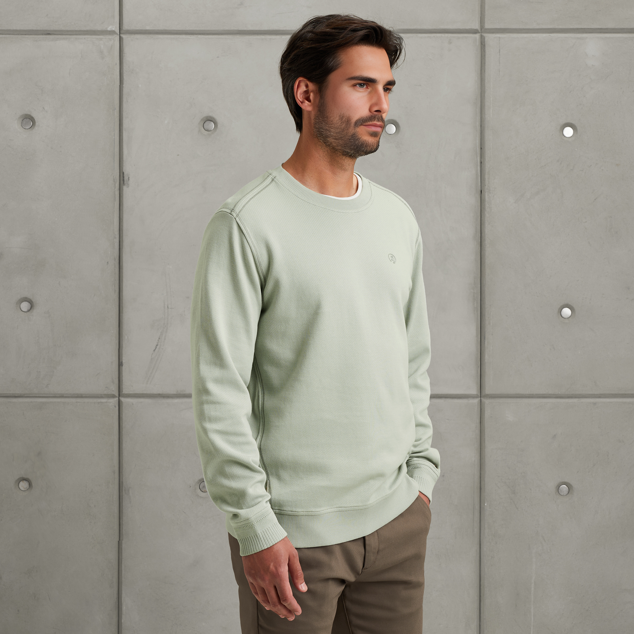 70s Creslan Casual ヴィンテージ スウェット リブライン 3d8930cd774448be57eb913efda6b7